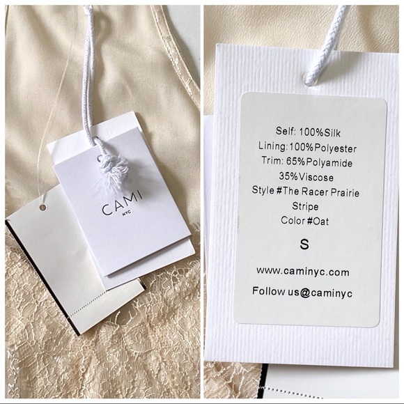 Cami NYC Prairie Racer Silk Camisole - Picture 10 of 13